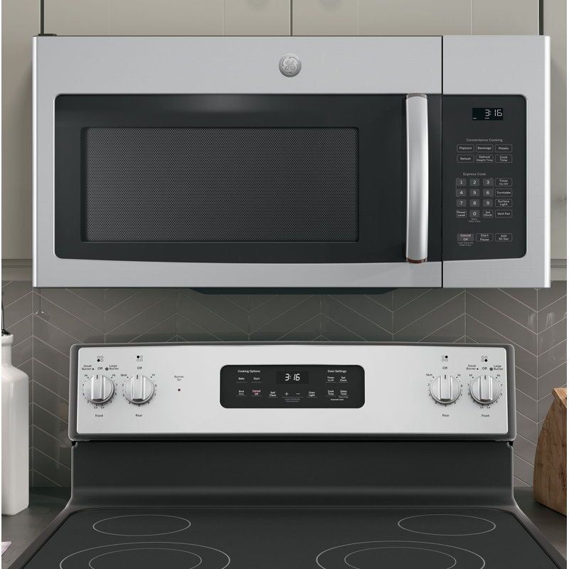 GE Appliances 1.6 Cubic Feet OverTheRange Microwave & Reviews Wayfair